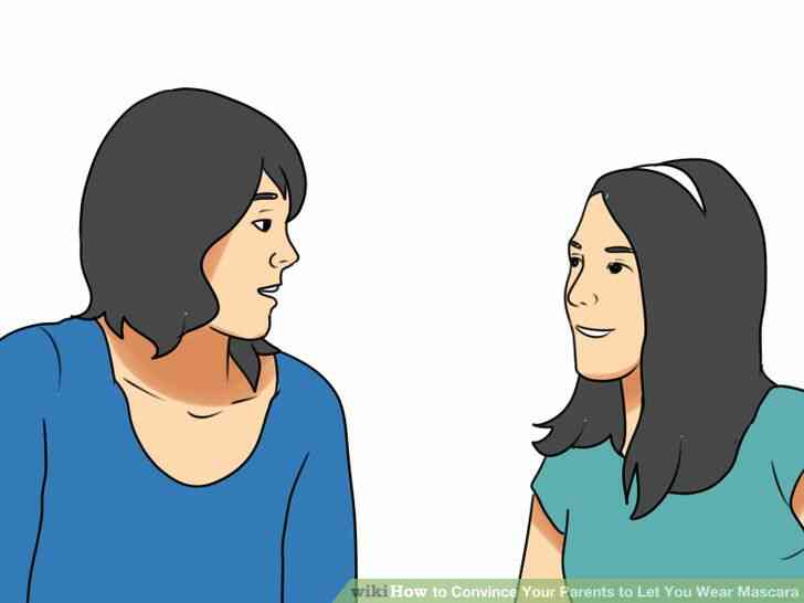 Image intitulée Convaincre Vos Parents de Vous Laisser Porter de Mascara Étape 4